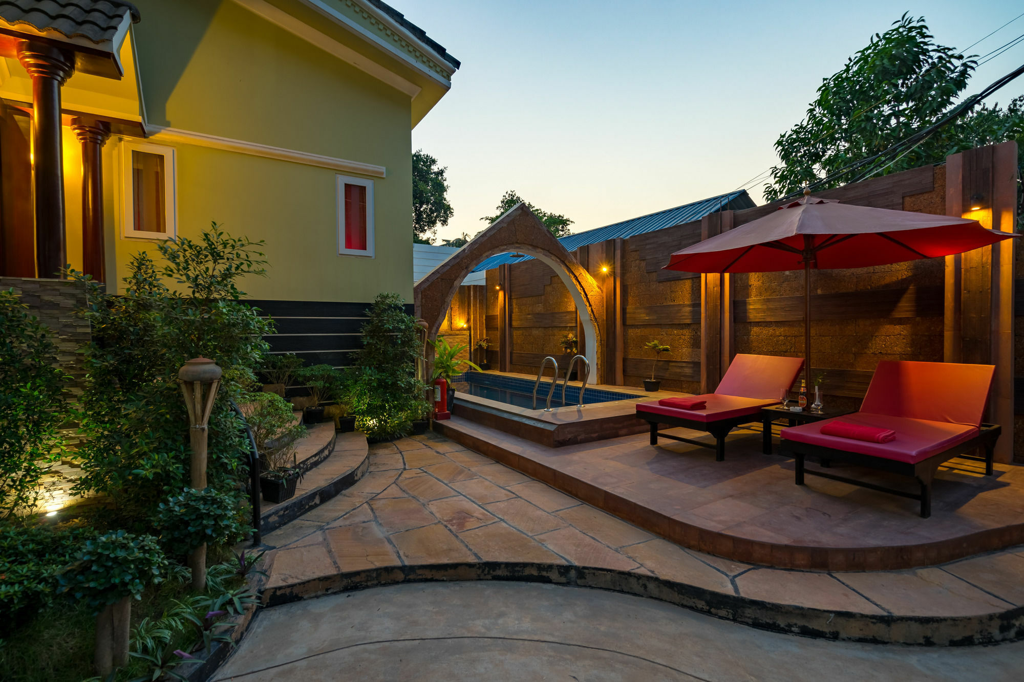 Silk D'Angkor Villa Siem Reap Exteriör bild